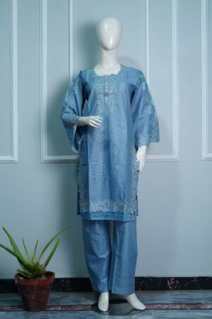 Senorita Fadesky – 2PC Stitched Cotton Suit for Women