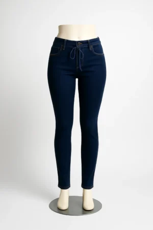 dark blue skinny jeans for women